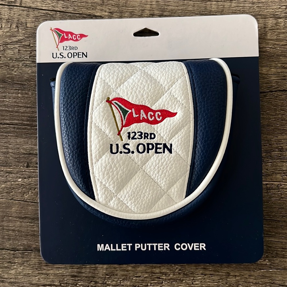 2023 US Open LACC Mallet Putter Cover - NWT